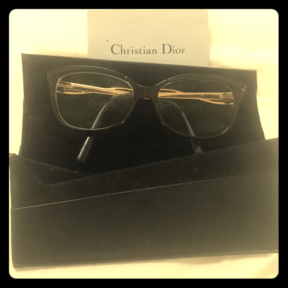 Authentic Christian Dior Glasses and Original Case
